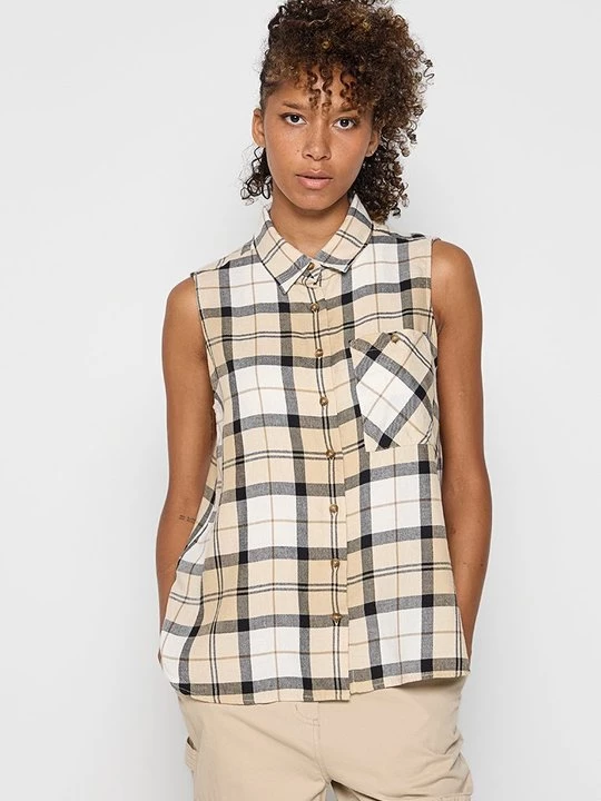 Foto van product Overhemdblouse Barbour lichtbruin