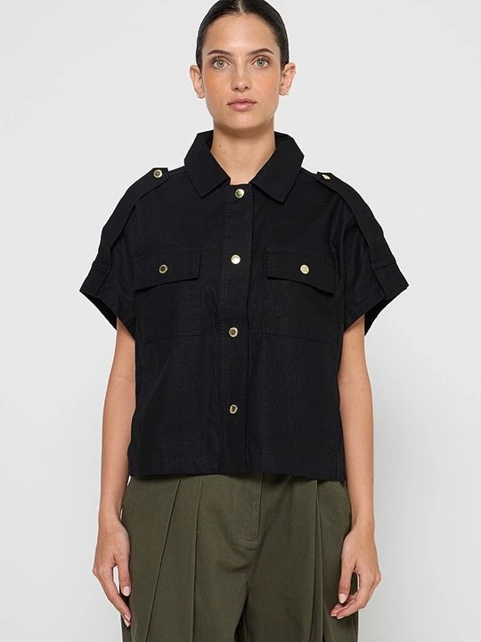 Foto van product Overhemdblouse Barbour zwart