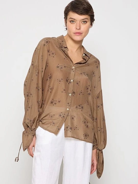Foto van product Overhemdblouse BIMBA Y LOLA lichtbruin