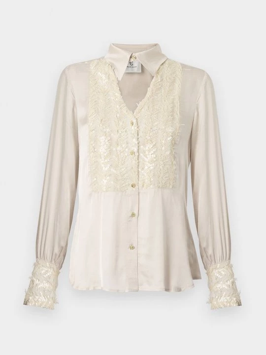 Foto van product Overhemdblouse Bruuns Bazaar crème