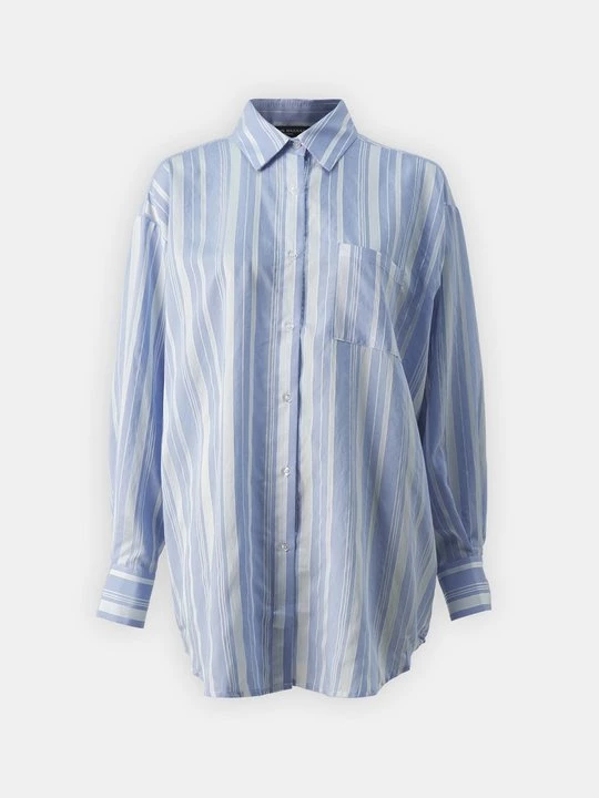 Foto van product Overhemdblouse Bruuns Bazaar lichtblauw
