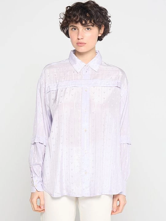 Foto van product Overhemdblouse Bruuns Bazaar paars