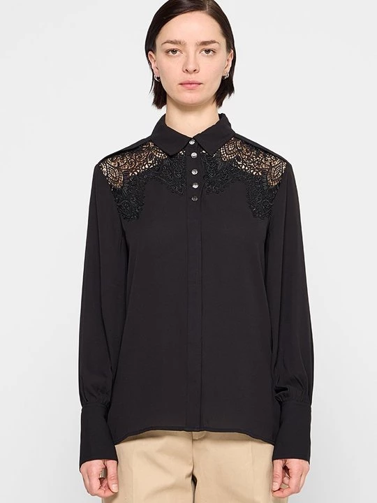 Foto van product Overhemdblouse Bruuns Bazaar zwart
