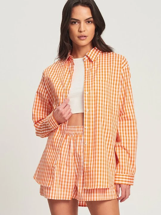 Foto van product Overhemdblouse CALLI oranje