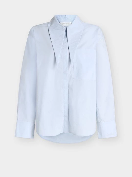 Foto van product Overhemdblouse Copenhagen Muse lichtblauw