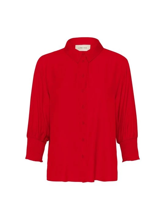Foto van product Overhemdblouse Cream rood