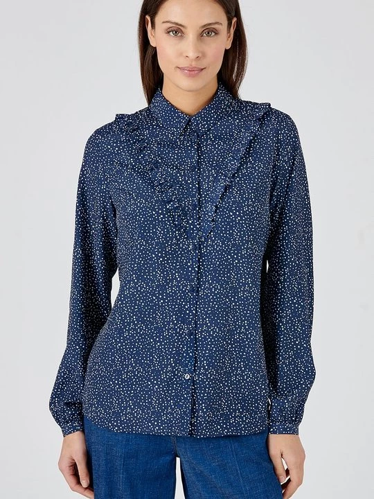 Foto van product Overhemdblouse Damart donkerblauw