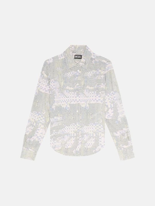 Foto van product Overhemdblouse Diesel donkerroze
