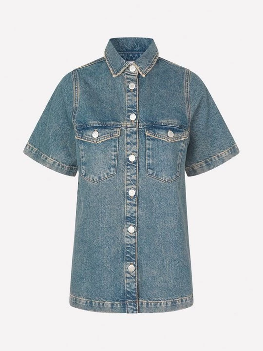Foto van product Overhemdblouse Envii blauw