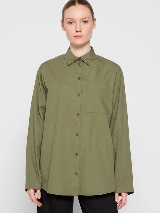 Foto van product Overhemdblouse Envii olijfgroen