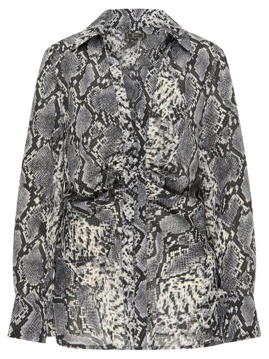 Foto van product Overhemdblouse Faina grijs