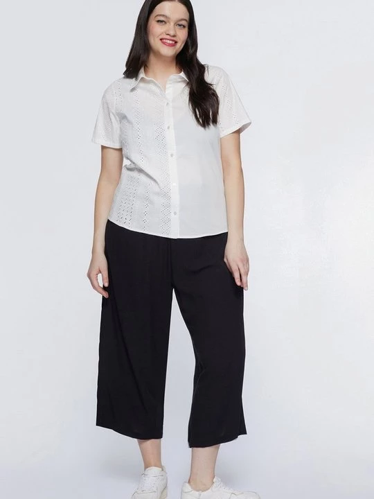 Foto van product Overhemdblouse Fiorella Rubino wit