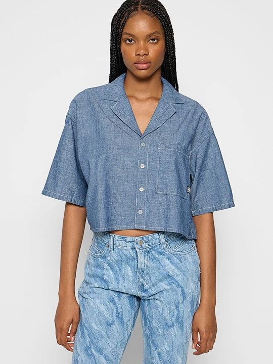 Foto van product Overhemdblouse G-Star donkerblauw
