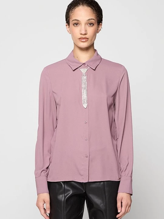 Foto van product Overhemdblouse Gaudi mauve