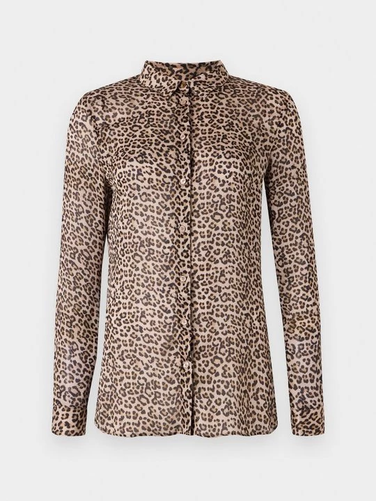 Foto van product Overhemdblouse Guess bruin