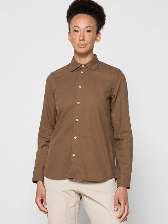Foto van product Overhemdblouse Haglöfs bruin