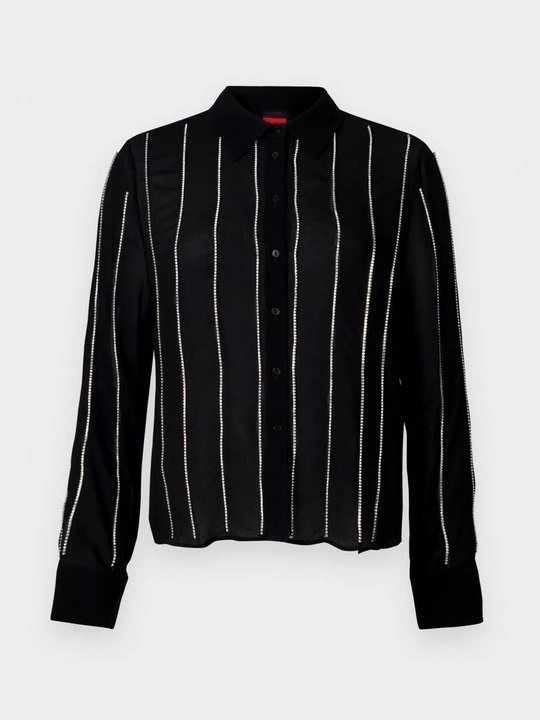 Foto van product Overhemdblouse Hugo zwart