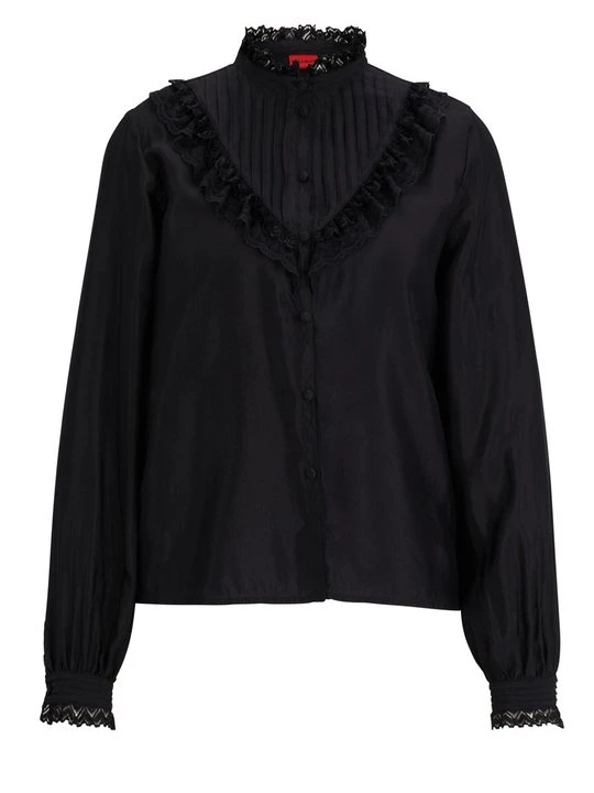 Foto van product Overhemdblouse Hugo zwart
