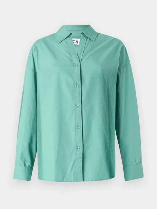 Foto van product Overhemdblouse Ichi mintgroen