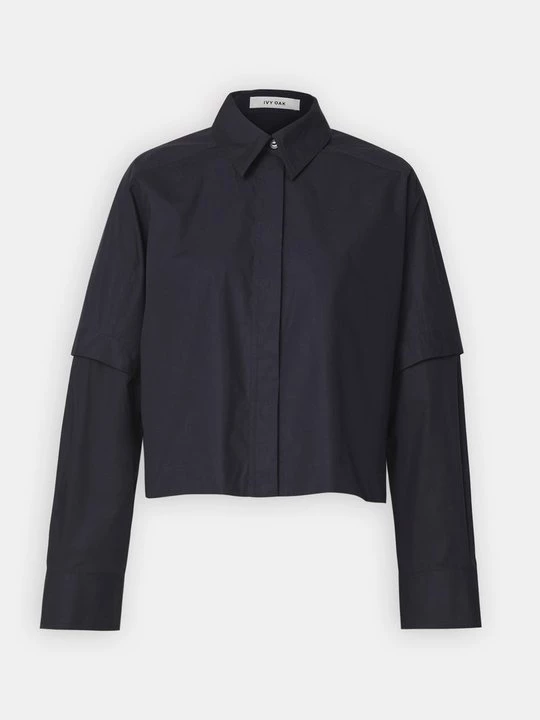 Foto van product Overhemdblouse IVY & OAK donkerblauw