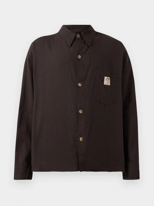 Foto van product Overhemdblouse Kaotiko bruin