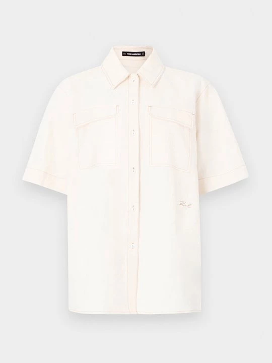 Foto van product Overhemdblouse KARL LAGERFELD crème