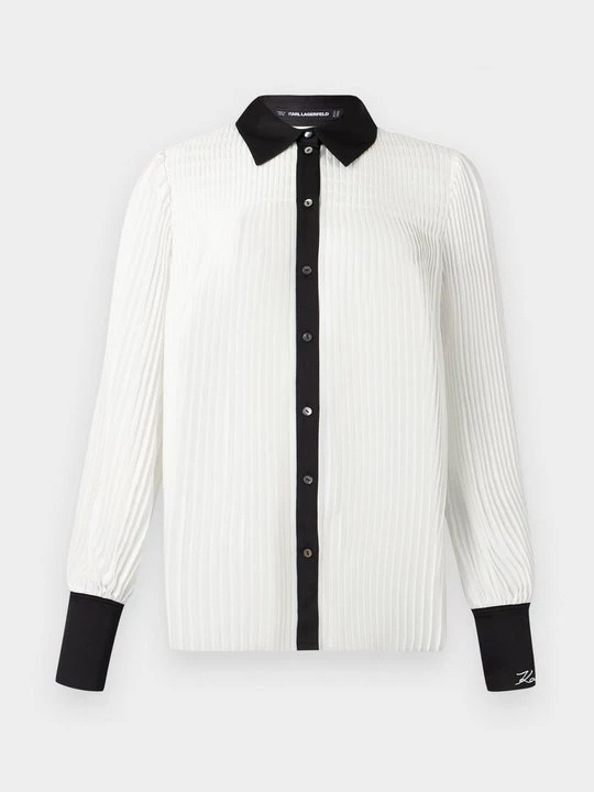 Foto van product Overhemdblouse KARL LAGERFELD crème
