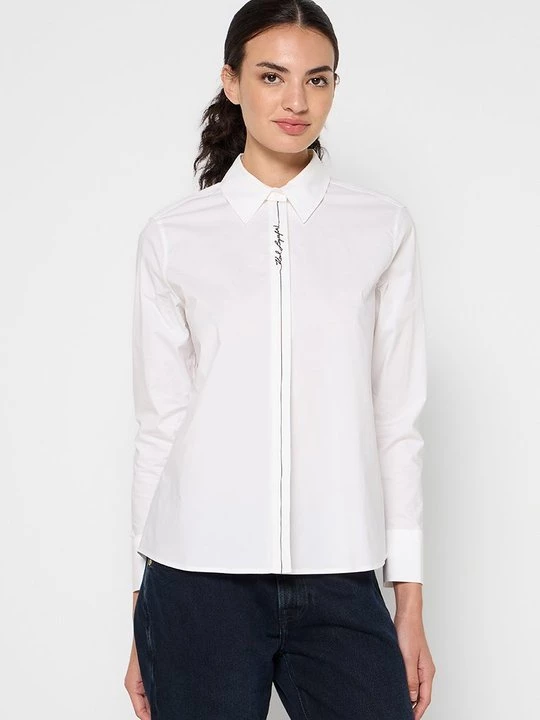 Foto van product Overhemdblouse KARL LAGERFELD wit