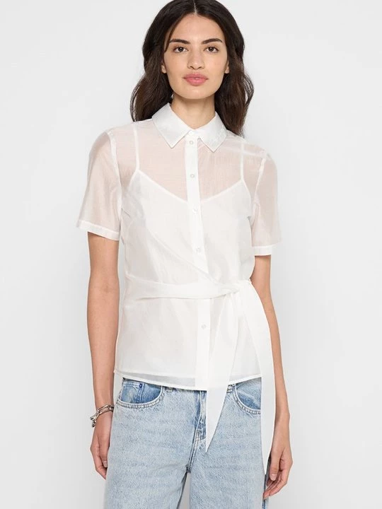 Foto van product Overhemdblouse KARL LAGERFELD wit