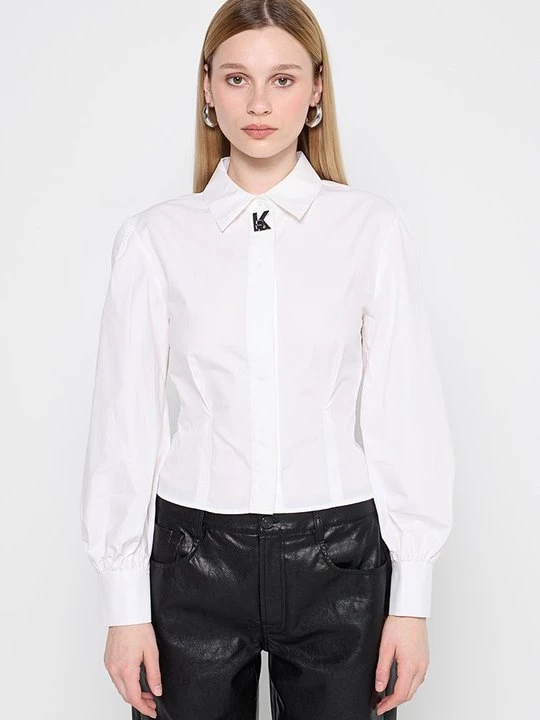 Foto van product Overhemdblouse KARL LAGERFELD wit