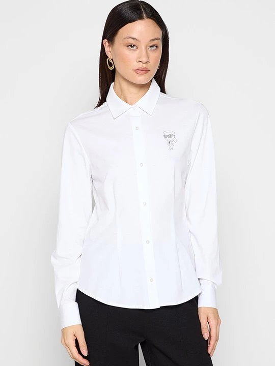 Foto van product Overhemdblouse KARL LAGERFELD wit