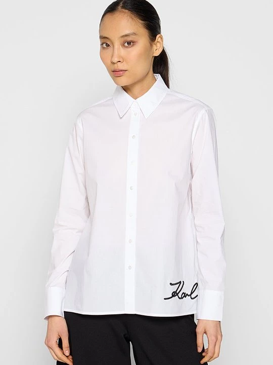Foto van product Overhemdblouse KARL LAGERFELD wit