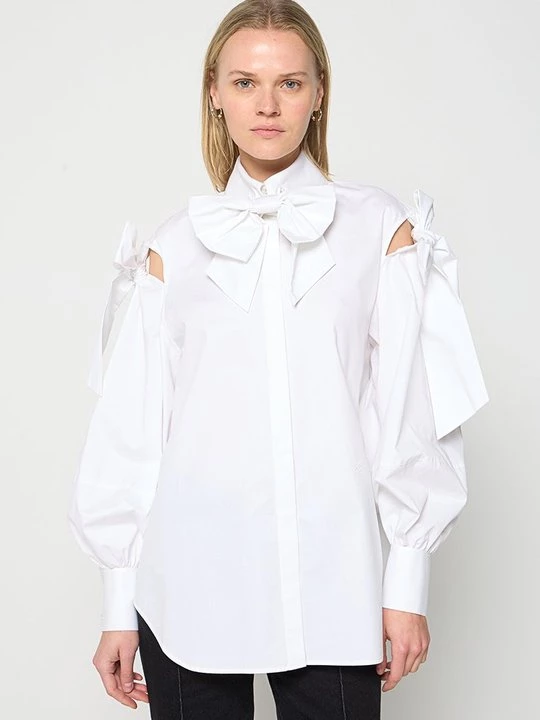 Foto van product Overhemdblouse KARL LAGERFELD wit