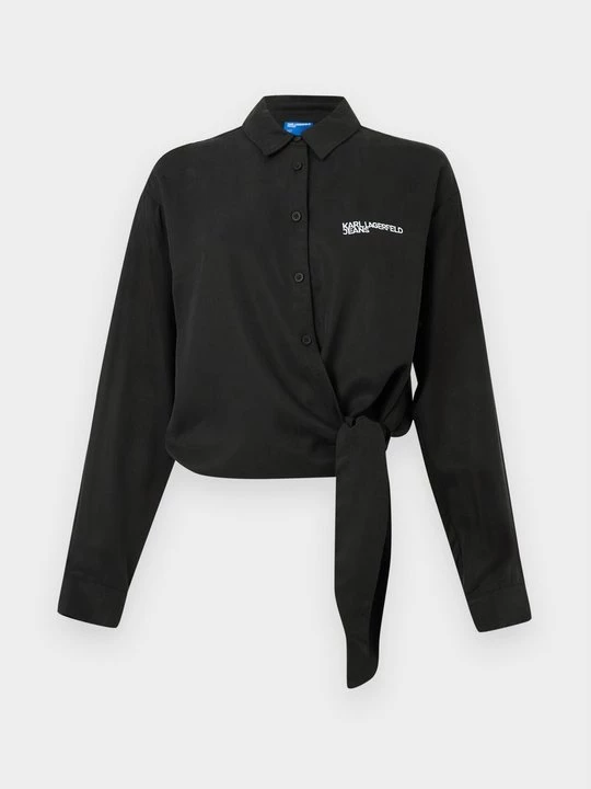 Foto van product Overhemdblouse KARL LAGERFELD zwart