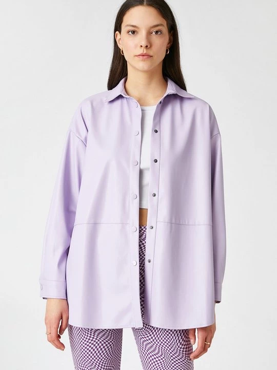 Foto van product Overhemdblouse KOTON lila