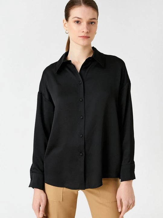 Foto van product Overhemdblouse KOTON zwart