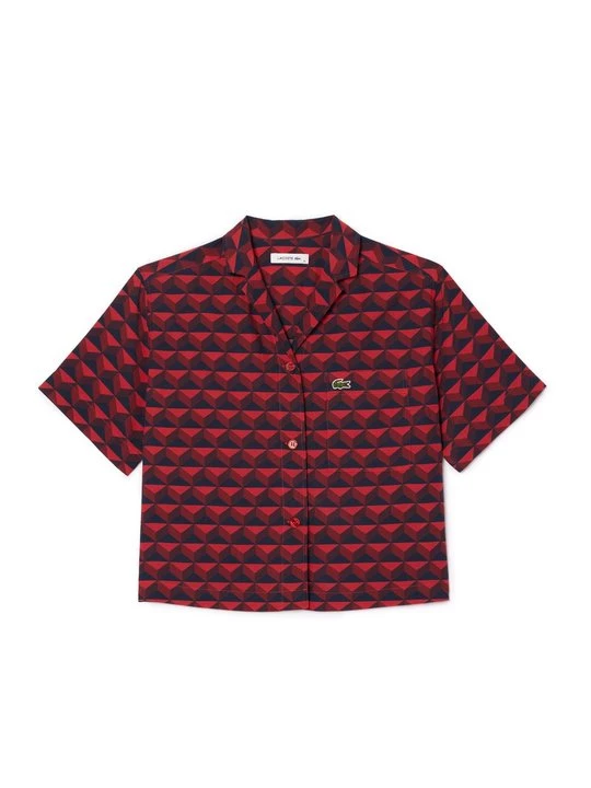 Foto van product Overhemdblouse Lacoste blauw
