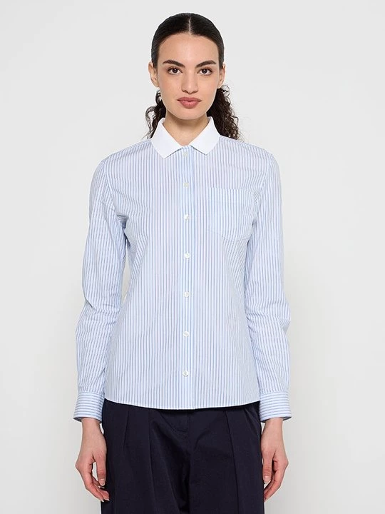 Foto van product Overhemdblouse Lacoste blauw