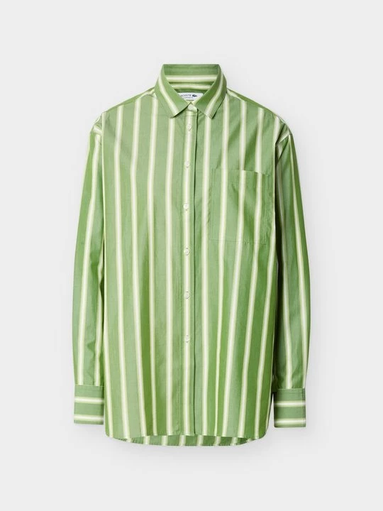 Foto van product Overhemdblouse Lacoste lichtgroen