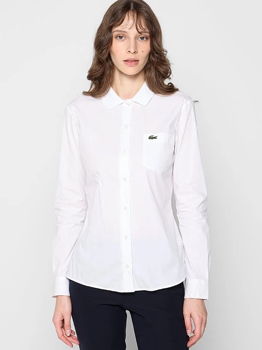 Foto van product Overhemdblouse Lacoste wit