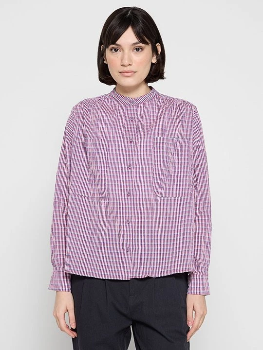 Foto van product Overhemdblouse Le Mont Saint Michel paars
