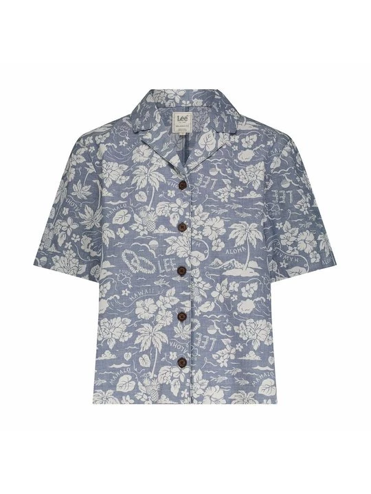 Foto van product Overhemdblouse Lee blauw
