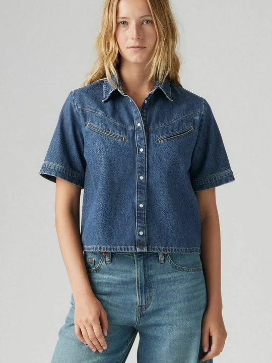 Foto van product Overhemdblouse Levi's blauw