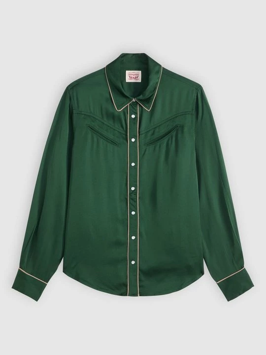 Foto van product Overhemdblouse Levi's donkergroen