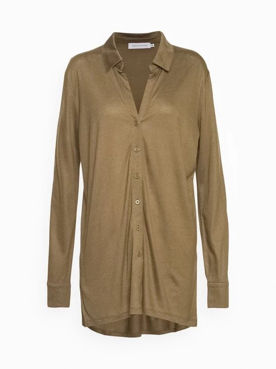 Foto van product Overhemdblouse Lounge Nine kaki