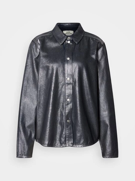 Foto van product Overhemdblouse Mads Nørgaard gunmetal