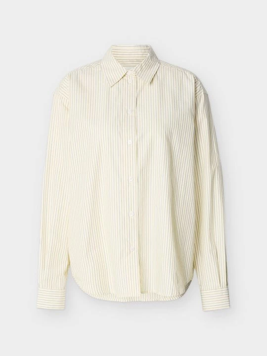 Foto van product Overhemdblouse Mads Nørgaard lichtgeel