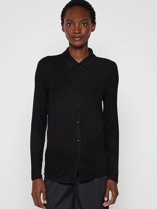 Foto van product Overhemdblouse Mamalicious zwart