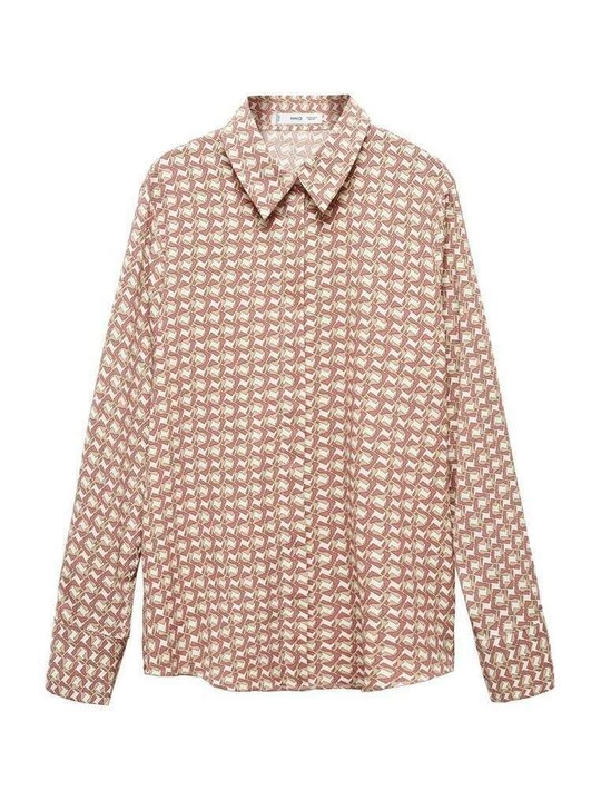 Foto van product Overhemdblouse Mango oranje