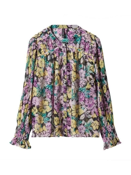 Foto van product Overhemdblouse Mango paars